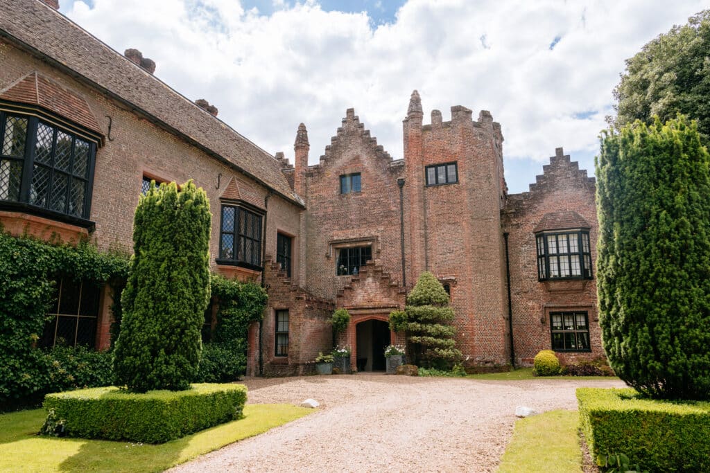 Chenies Manor House entrance