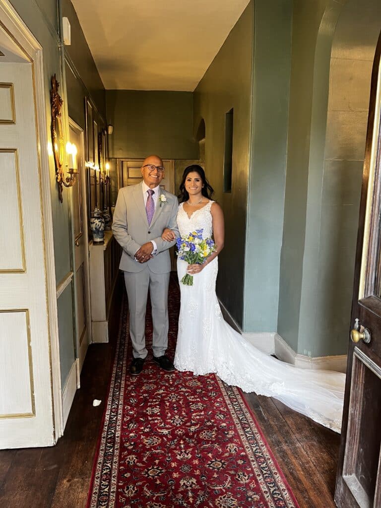 Chenies Manor House bride