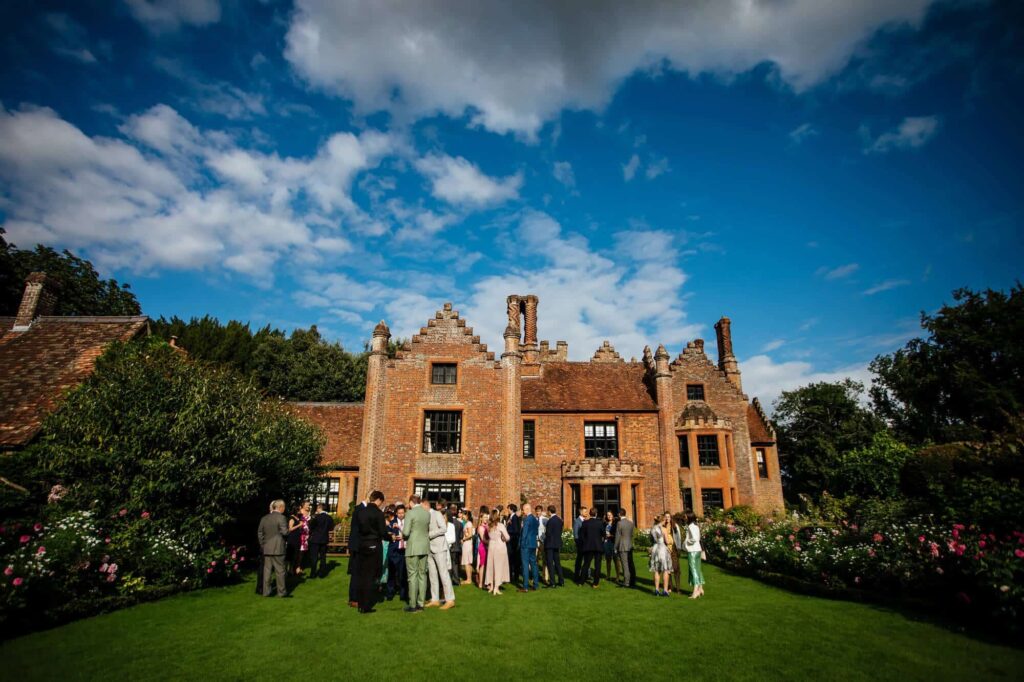 Chenies Manor House wedding guests