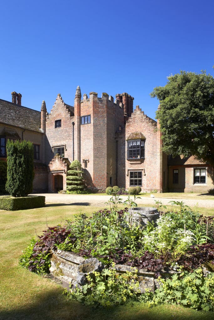 Chenies Manor House exterior main entrance
