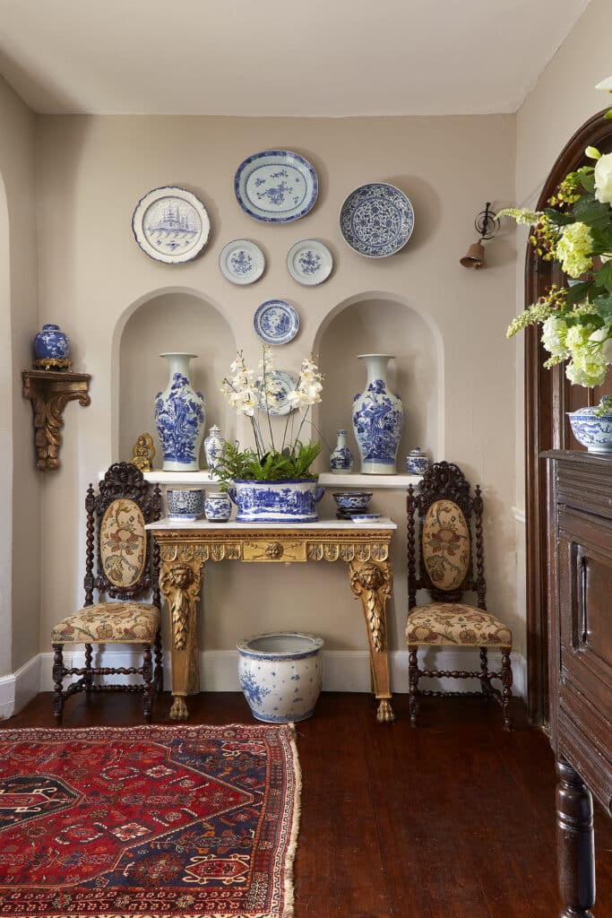 Chenies Manor House interior entrance hall