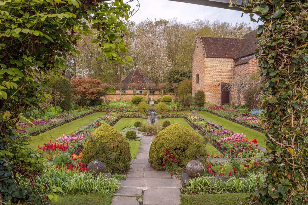 Chenies Manor House Sunken Garden