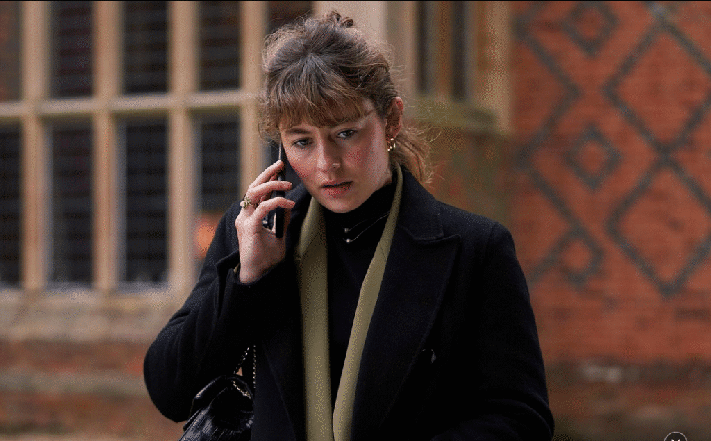 ruby ashbourne serkis in i jack wright filmed at Chenies Manor House